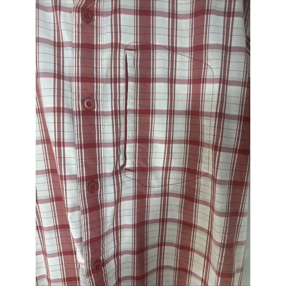 The North Face TNF SS‎ Boulder Donner Woven Button Down Shirt  Men's Size XL
